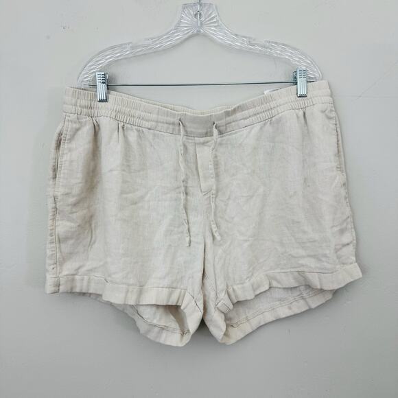 Women’s Loose Fit Linen Blend Pants And Short Bundle Of 3 Size XL - Picture 4 of 11